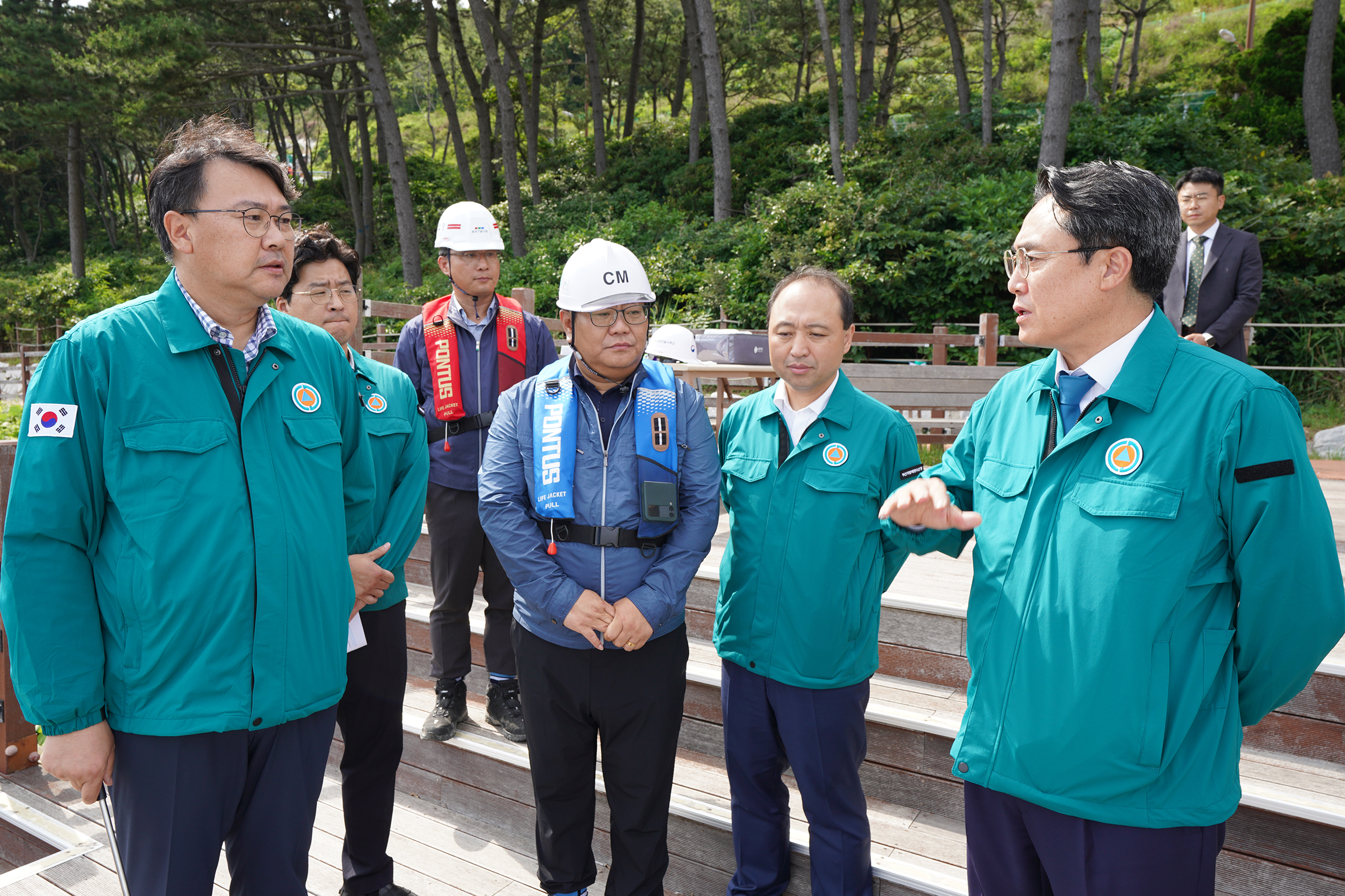 감지2지구 연안정비사업 현장 재난대응 점검(24
